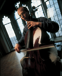 PHOTO:  For he's a jolly good cello, Benjamin I. Zwiebel.