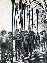 PHOTO:  Women's crew standing tall