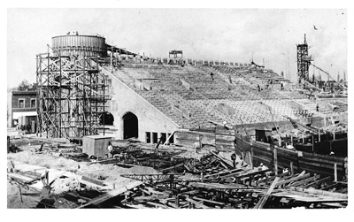 IMAGE:  Built two years before Wrigley Field, Marshall Field seated 25,000 for Maroon football games.