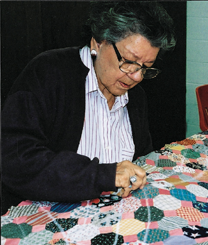IMAGE: In the 1950s jene Waseskuk trained artists at Tamacraft.