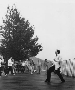 photo: Tai chi master Chungliang Al Huang