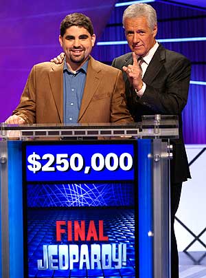 Dan Pawson and Alex Trebek