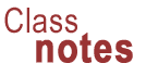 image: Class Notes headline