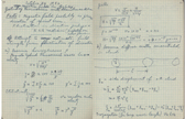 PHOTO:  Fermi's notes